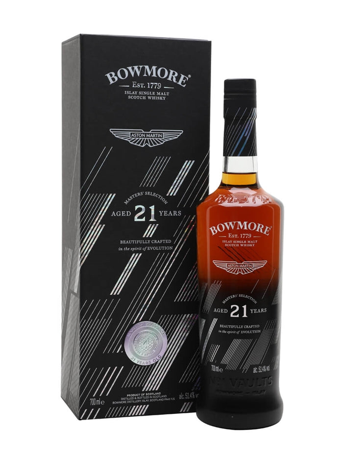 Bowmore 21 Year Old Aston Martin Masters Selection 2024 Release Islay Single Malt Scotch Whisky