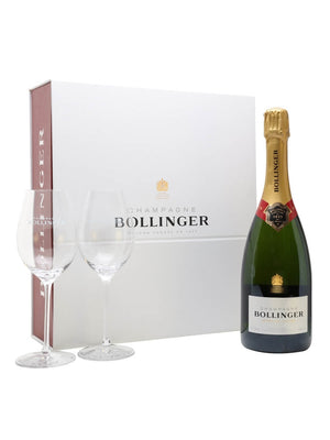 Bollinger Special Cuvée NV Champagne + 2 Glasses Pack