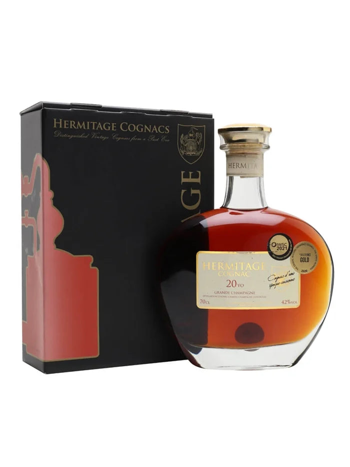 Hermitage 20 Year Old Grande Champagne Cognac