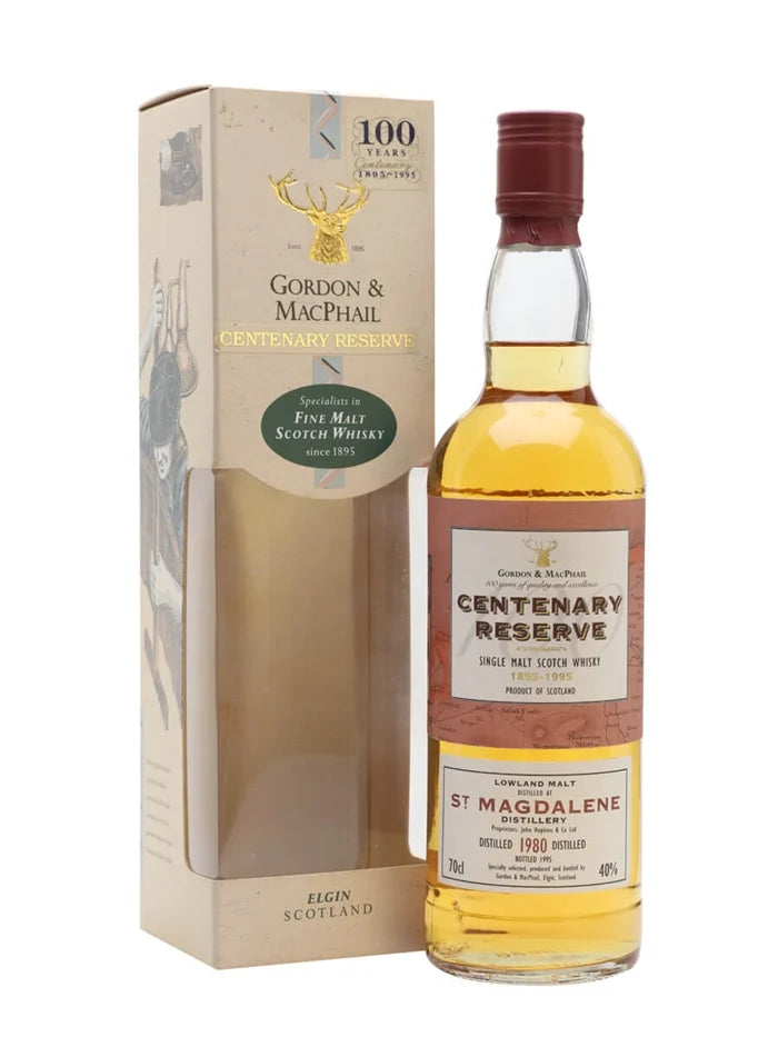 St Magdalene 1980 Centenary Reserve Lowland Single Malt Scotch Whisky